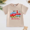 thumbnail image 2 of Akiihool T-Shirts Unis pour Garçons T-Shirts à Manches Courtes pour Garçons T-Shirts d'Été à Col Rond pour Enfants T-Shirts Décontractés Basiques en Coton Hauts Unis (Rose Vif, 1-2 Ans), 2 of 4