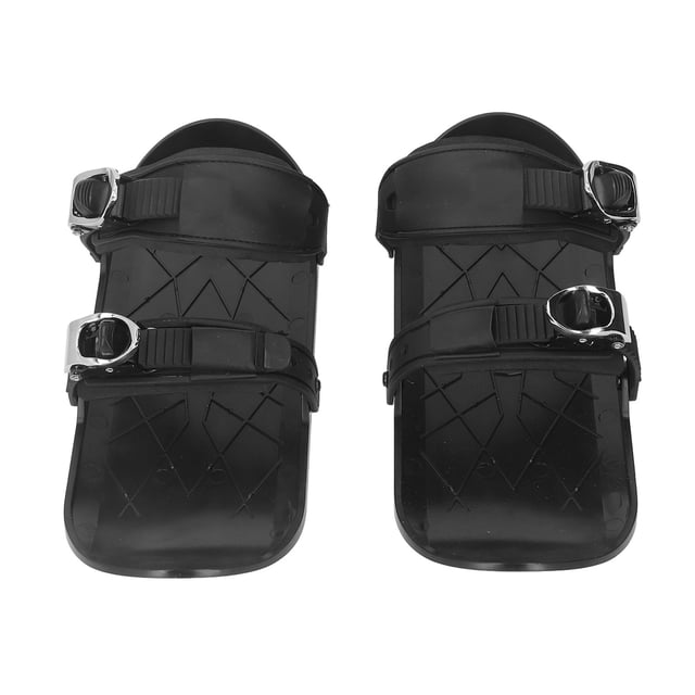 Mini Patins à Neige, Patins Courts Taille Unique Boucles Métalliques Réglables pour Compétitions de Ski