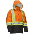 thumbnail image 1 of Forcefield Hi Vis Safety Rain Jacket with Snap-Off Hood*On-Line Exclusive, 1 of 1