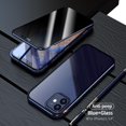thumbnail image 4 of Anti-Peeping Full Body Mobile Phone Case Clear Tempered Glass Privacy Cover For Iphone12/Pro/Pro Max, 4 of 7