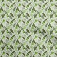 thumbnail image 1 of oneOone Velvet Green Fabric Tropical Leaf Sewing Material Print Fabric By The Yard 58 Inch Wide, 1 of 5