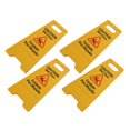 thumbnail image 4 of Caution Wet Floor Sign, English Spanish  Stability Plastic Clear Wet Floor Sign  for Outdoor, 4 of 8