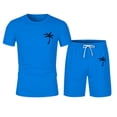 thumbnail image 1 of Men's Suits Quick-Dit Summer Tracksuit for Everyday Casual Outdoor Travel Performance Athletic Set, 1 of 5