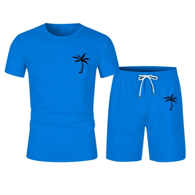 Men's Suits Quick-Dit Summer Tracksuit for Everyday Casual Outdoor Travel Performance Athletic Set