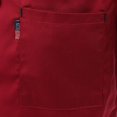 thumbnail image 2 of Men Women Short Sleeve , Restaurant Chef Jacket Kitchen Coat XL Red, 2 of 9
