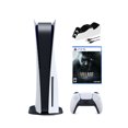 thumbnail image 1 of 2022 Nouvelle Console de Jeu PlayStation Version à Disque avec SSD Ultra Rapide, Manette Sans Fil, Resident Evil Village et Station de Recharge de Manette Mytrix, 1 of 7
