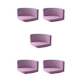 thumbnail image 2 of kurtrusly Trilateral Chair Covers Wide Application And Strong Elastic Chair Protection Made Easy Polyester Cover Chairs Decoration Light purple 5Set, 2 of 6