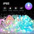 thumbnail image 4 of Guirlandes Lumineuses à Brancher, Guirlandes Lumineuses DEL avec Lumières Scintillantes RVB à Changement de Couleur avec Télécommande Bluetooth, Guirlandes Lumineuses à Contrôle par Application, 4 of 6