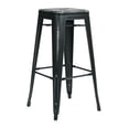 thumbnail image 1 of OSP Designs Bristow 30" Antique Black Metal Barstool, 1 of 4
