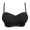 thumbnail image 2 of Kyusrd Front Closure Bra For Women'S Solid Color Athletic Sport Yoga Bra Full Coverage Wireless Bra Adjustable Shoulder Straps Everyday Bra, 2 of 6