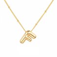 thumbnail image 3 of LYMAYTER Collier Pendentif Initial pour Femmes - Lettre Ballon, Ajustable-Cyclable, 3 of 7