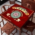 thumbnail image 5 of EGNMCR Room Decor Home Decor Mahjong Mat Reduction Mahjongg Table Mat Mahjong Accessories Tablecloth Game Poker Domino Game Game Mat For Card Board And Tile Games 70x70cm a tablecloth, 5 of 5