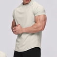 thumbnail image 3 of QIPOPIQ Men's Short Sleeve UPF 50+ Sun Protection Shirts Quick Dry Rashguard Swim Shirt SPF Workout Fishing Athletic T-Shirt Clearance, 3 of 7