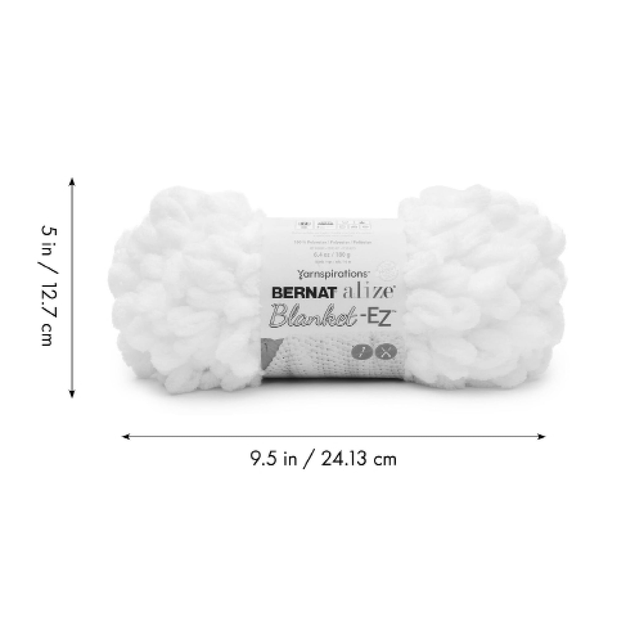 Bernat® Alize Blanket™ #7 Fil de polyester géant, Jacaranda 6,4 oz/180 g 18 yards :
