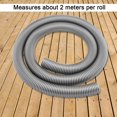 thumbnail image 1 of Vacuum Cleaner Hose  Vacuum Cleaner Tube  Vacuum Cleaner Pipe  Vacuum Cleaner Parts  Vacuum Cleaner Accessory 2m Flexible Hose Soft Tube Pipe Inner 32mm Outer 39mm Household Vacuum, 1 of 8