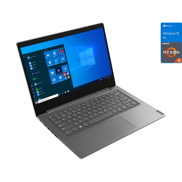 Lenovo V14 Laptop, 14" FHD Display, AMD Ryzen 5 4500U Upto 4.0GHz, 4GB RAM, 512GB SSD, Vega 6, HDMI, Card Reader, Wi-Fi, Bluetooth, Windows 10 Pro