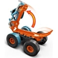 thumbnail image 3 of Hot Wheels Monster Trucks HW Transforming Rhinomite RC in 1:12 Scale with 1:64 Scale Toy Truck, 3 of 7