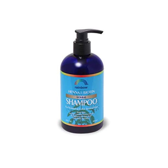 Rainbow Research Organic Herbal Henna Boitin Shampoo, 12 Fluid Ounce