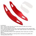 thumbnail image 4 of Volant pour Subaru Forester Toyota Aluminium Rouge, 4 of 12