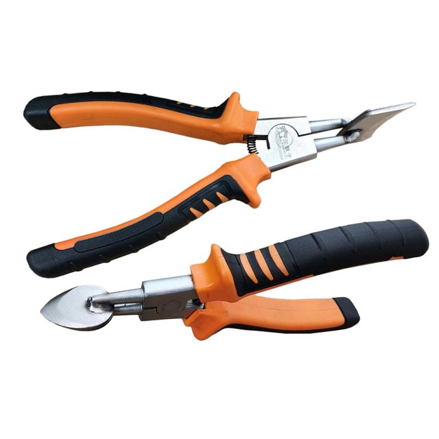 Siruishop Comfortable Handle Manual Durian Opener for Kitchen Grocery Store Restaurant orange