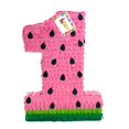 thumbnail image 1 of APINATA4U 20" Tall Number One Piñata Pink Watermelon Theme First Birthday Party Decoration, 1 of 3