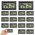 thumbnail image 2 of 16Pcs Mini Thermometer Hygrometer Indoor Digital Temperature Humidity Meter LCD Display Humidity Monitor Gauge for Greenhouse Garden Cellar Fridge Closet, 2 of 5