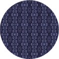 thumbnail image 1 of Ahgly Company Tapis d'Intérieur Lavables en Machine, Carrés de Transition, Pourpre Pervenche Profonde, 3' Carré, 1 of 7