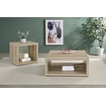 thumbnail image 2 of Frisco Ensemble de Table Basse et d'Appoint 2 Pcs Pin Vieilli, 2 of 15