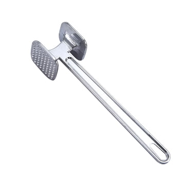 EGNMCR Marteau à Viande Double Face Outil de Cuisine Marteau à Viande en Alliage d'Aluminium Marteau Ménager pour Hacher le Bœuf en Vrac Marteau à Viande Carré