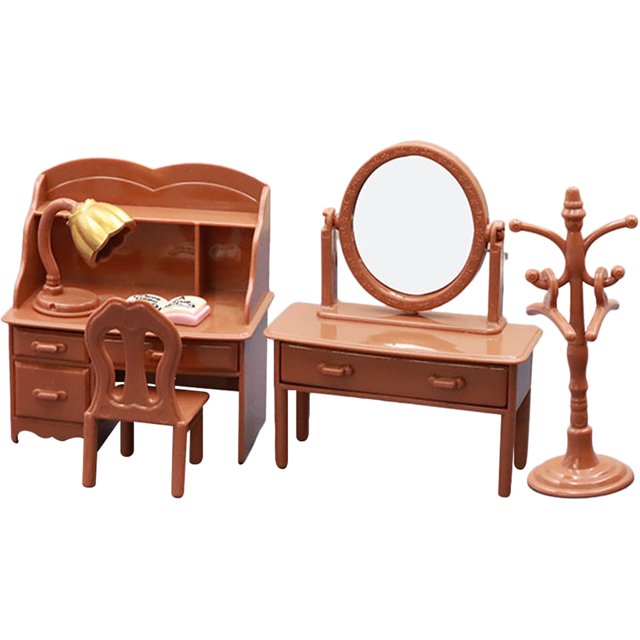 Ensemble de Mini Meubles de Maison Modèle de Mini Meubles Jouet de Jeu pour Enfants Accessoires de Mini Maison