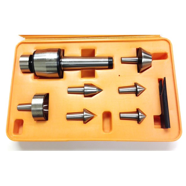 HHIP 3900-5023 7 Piece Multi-Shape Live Center Set, MT5 Morse Taper, 1600 lb. Thrust Load