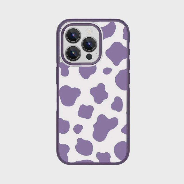 Caseco iPhone 15 Pro Max Case With Mag-Safe - Purple Cow
