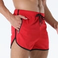 thumbnail image 2 of ohmzyzo Men's Running Shorts 3 Inch Quick Dry Gym Athletic Jogging Shorts with Zipper Pockets, 2 of 8