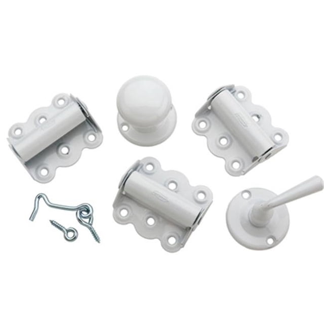 Yale Security 208593 White Screen Door Hardware Kit