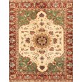 thumbnail image 1 of Ahgly Company Indoor Rectangle Abstract Yellow Orange Oriental Area Rugs, 2' x 4', 1 of 6