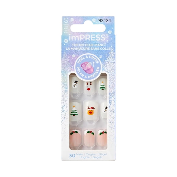 imPRESS Holiday Press-On Nails - Short Length - Square Shape