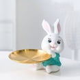 thumbnail image 4 of Daisyyozoid New Arrivals Easter Tabletop Decorations Beautiful Glassware Tabletop Ornament Easter Bunny Decorations, 4 of 5