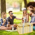thumbnail image 1 of UsRHHA Foldable Cloth Picnic Basket Large Capacity, Hand Carry Storage Basket for Outdoor Garden Vegetable, Tableware Storage Basket Spring Trip, 1 of 6