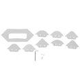 thumbnail image 2 of Corner Radius Jig, Woodworking Tools Strong And   Aluminum Alloy Table Corner Radius Jig Set, DIY For Wooden Decoration, 2 of 8