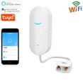 thumbnail image 1 of EGNMCR 1/2pack Tuya WIFI Water Leak Sensor Alarm Flod Leakage Detector Overflow Alert Smart switch, 1 of 8