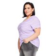 thumbnail image 4 of Iyla Plus Women's Short Sleeve Ripple Tee, 4 of 6