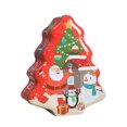 thumbnail image 2 of Boovnll Home Storage, 1Pc Christmas Gift Box for Children with Santa Claus & Christmas Tree Design Can Hold Cookies, Candy and Other Small Gifts, Storage, Organization and Storage, 2 of 5