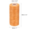 thumbnail image 3 of Unique Bargains Fil Ciré en Polyester Orange, 55 Yards 150D/1mm, 3 of 6