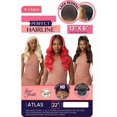 thumbnail image 2 of Outre Lace Front Wig - Perfect Hair Line 13X6 - Atlas (3DR4/CHESTNUT OMBRE), 2 of 5