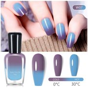 Herunwer Fingernail Nail Polish: Hot Pink Nail Polish Air Quick Dry Regular Finger Nail Polish Pack for Women Gift Holiday