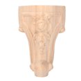 thumbnail image 4 of Cabinet Legs, Elegant Exquisite Carving Patterns Sofa Feet, Solid Livingroom Office For Home Gift, 4 of 8