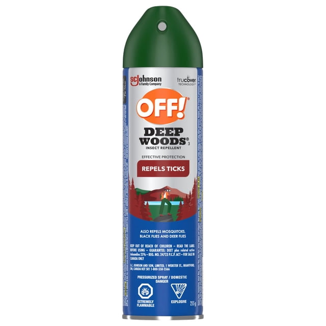 OFF!® Deep Woods® Tick Insect Repellent