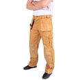 thumbnail image 2 of Mens Workwear Trousers Cargo Utility Work Pants with Cordura Knee Reinforcement, 2 of 8