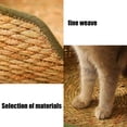 thumbnail image 4 of Yhmxh Bedding Woven Grass Pet Bed For All Seasons Scratch Pad Pet Bed Detachable And Washable Grass Pet Bed Skin-friendly Throw Blanket Machine Washable Microfiber Bed Sheet Set, 4 of 6