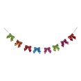 thumbnail image 5 of Holiday Time PL TT 6 FT BOW GARLAND Home Decor, 5 of 5